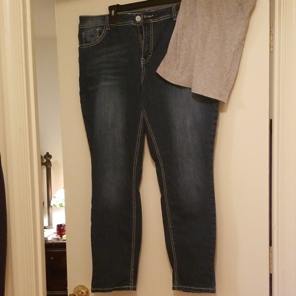 Vanilla Star Pants - Vanilla Star Jeans skinny 18 decorative distressed Vanilla Star Pants - Vanilla Star Jeans skinny 18 decorative distressed